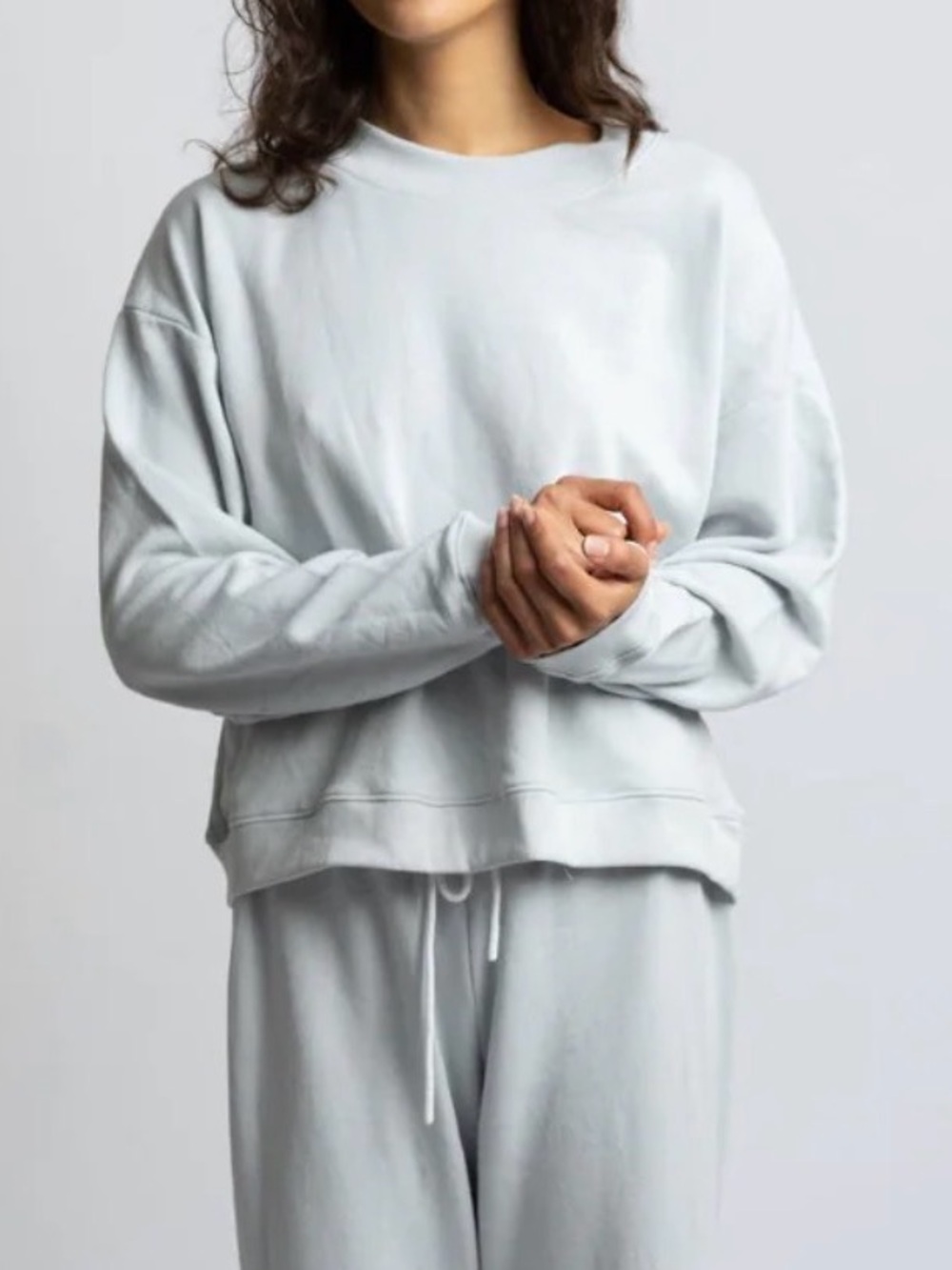 NWT Leallo Penny Pullover XS Grey Dawn